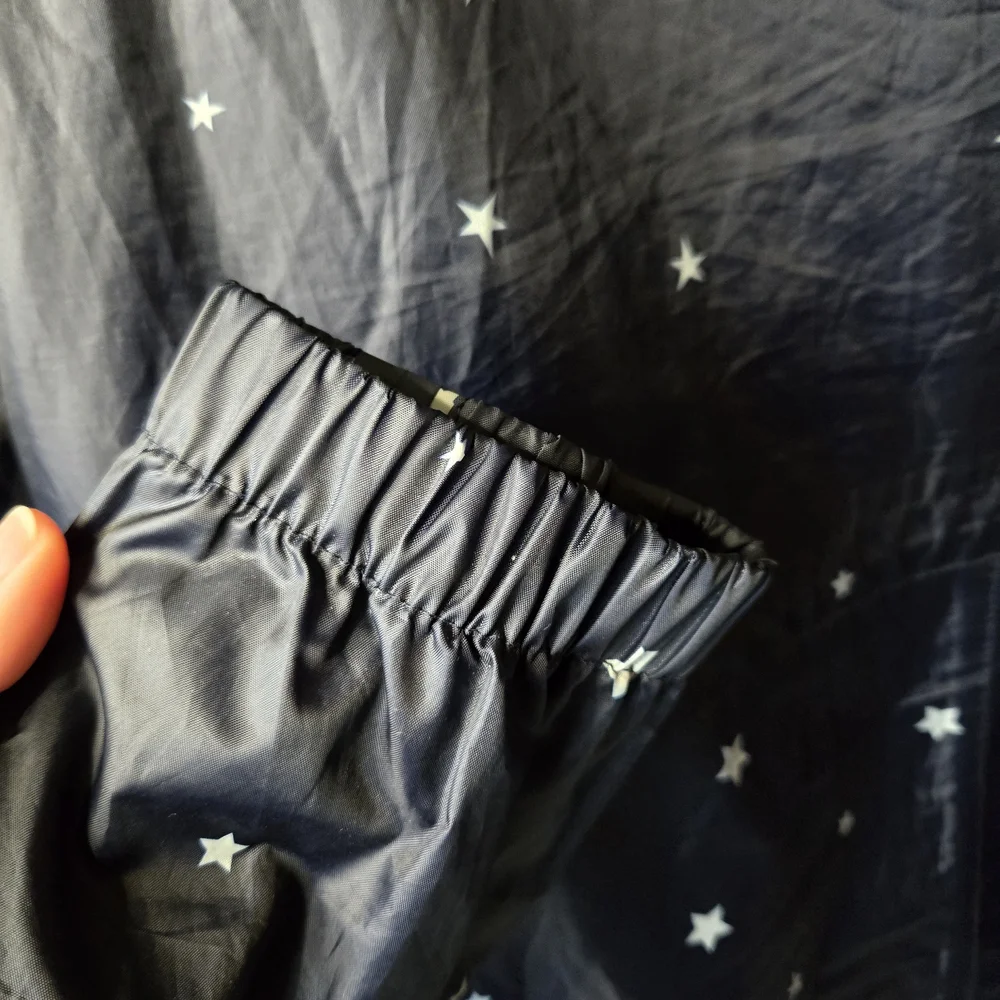 Joules Right As Rain Navy Star Print Jacket - Picture 9 of 9